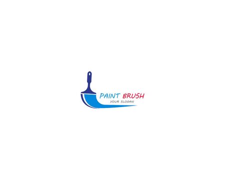Paint Logo Template vector icon illustration designのイラスト素材