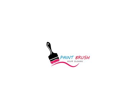Paint Logo Template vector icon illustration designのイラスト素材