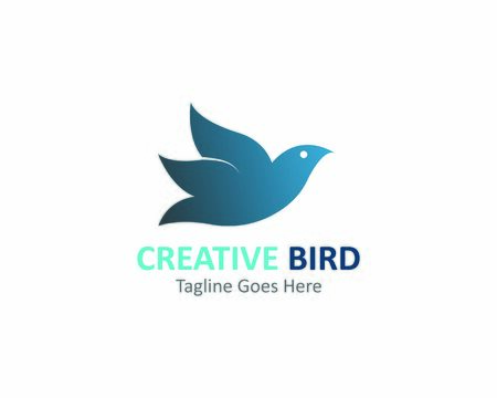 Creative logo design Bird vector template iconのイラスト素材