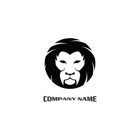 Lion head logo vector, creative graphic illustration designのイラスト素材