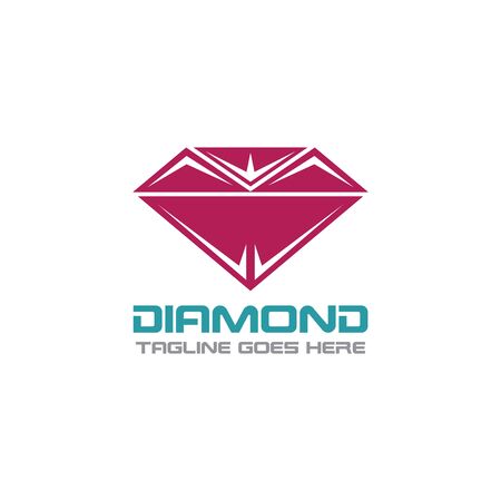 Diamond Logo Template Design, Emblem, Concept Design, Creative iconのイラスト素材