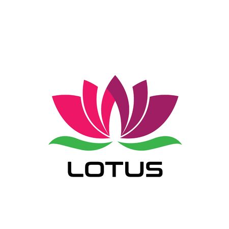 Lotus flower iconのイラスト素材