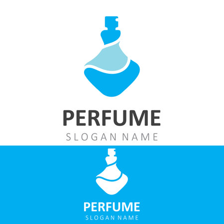 Abstract isolated luxury Perfume logo cosmetic for business templateのイラスト素材