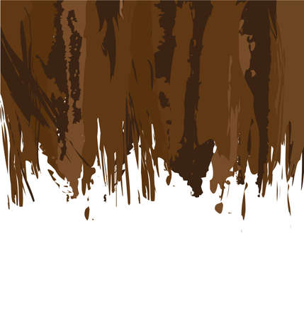 vector abstract grunge background with brush strokesのイラスト素材