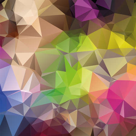 vector abstract background with triangular mosaic patternのイラスト素材