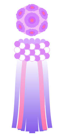 Illustration of Tanabata Festival streamerのイラスト素材