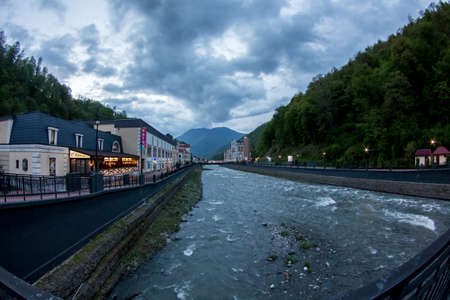 Krasnaya Polyana, Rosa Khutorのeditorial素材