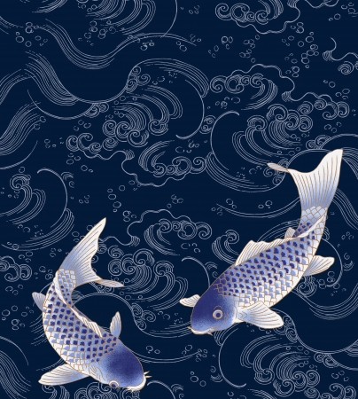 swimming fishの写真素材