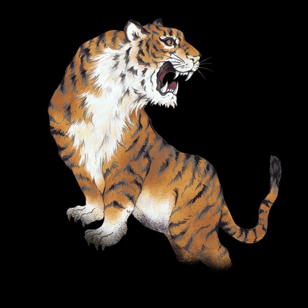 Japanesque tiger