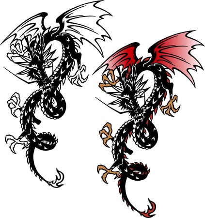  the dragonのイラスト素材