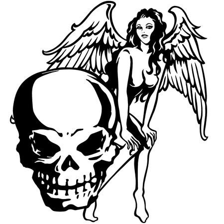  sexy angelのイラスト素材