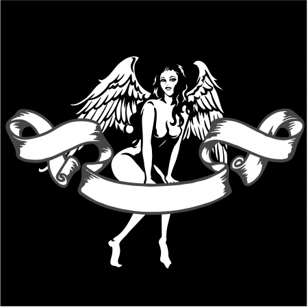  sexy angelのイラスト素材
