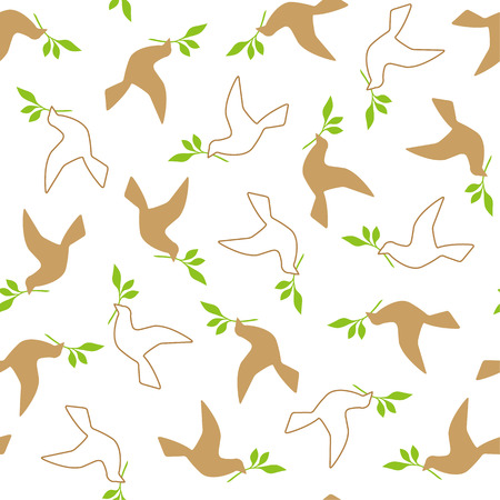 Bird patternのイラスト素材
