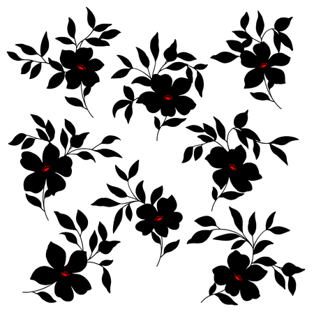 illustration of flowerのイラスト素材