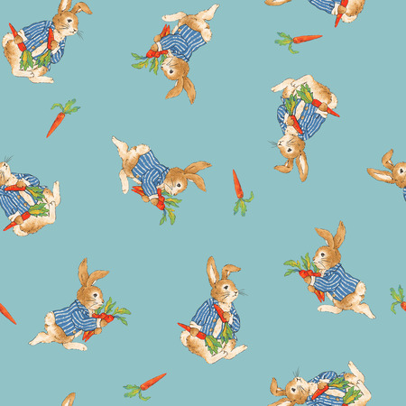 Pattern of rabbitの写真素材