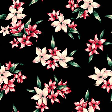 illustration of flowerの写真素材