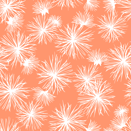 Abstract flower patternのイラスト素材