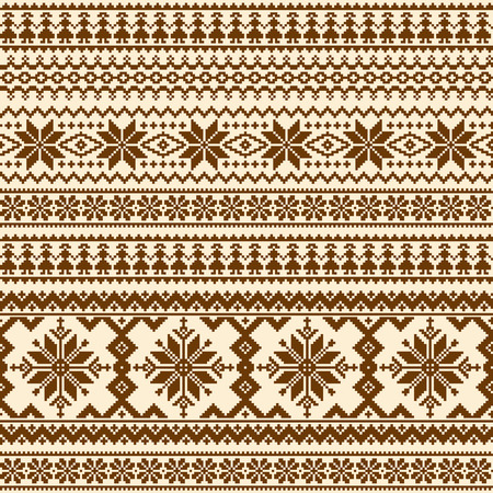 Nordic tradition patternのイラスト素材