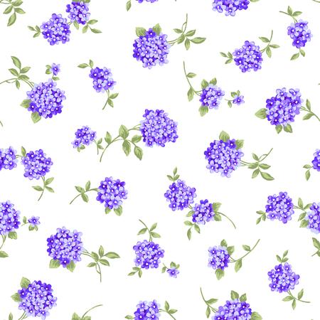 Flower pattern illustrationのイラスト素材