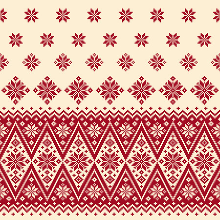 Nordic pattern illustrationのイラスト素材