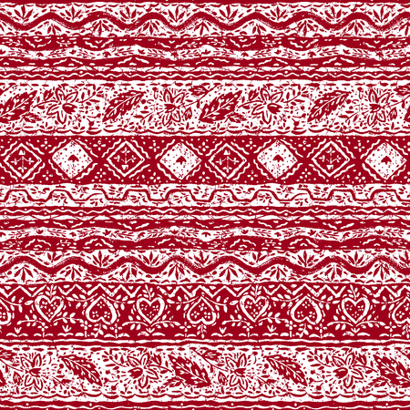 Ethnic pattern illustrationのイラスト素材