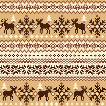 Nordic pattern illustrationのイラスト素材
