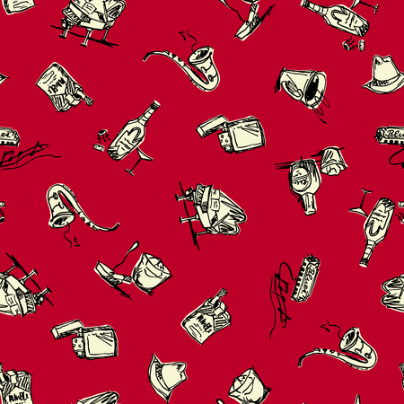 Image pattern of the bar.のイラスト素材