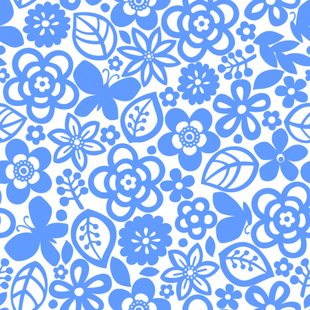 Abstract flower illustration.のイラスト素材