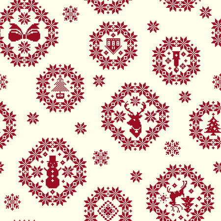 Nordic pattern illustration