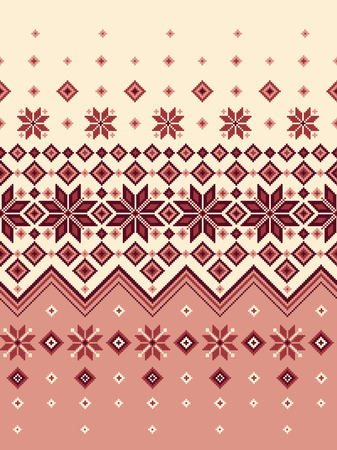 Nordic pattern illustrationのイラスト素材