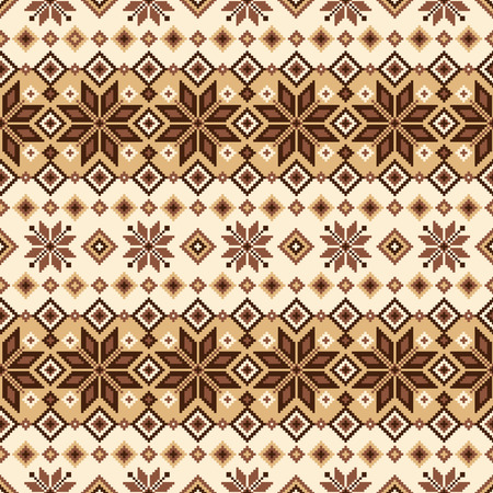 Nordic pattern illustrationのイラスト素材