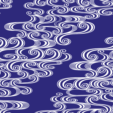 Japanese style Watermelon pattern, It is Japanese tradition pattern, This painting continues repeatedly,のイラスト素材