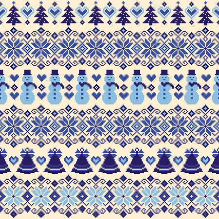 Nordic pattern illustration.のイラスト素材