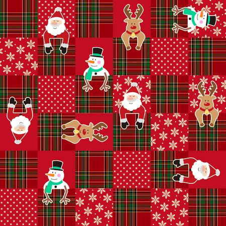 Christmas image illustration pattern,のイラスト素材