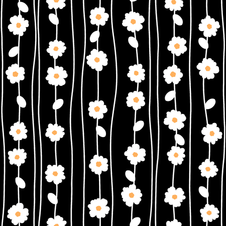Abstract flower pattern.のイラスト素材