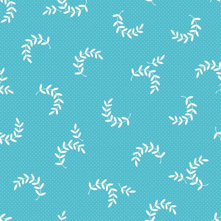 Beautifully abstract plant illustration patternのイラスト素材
