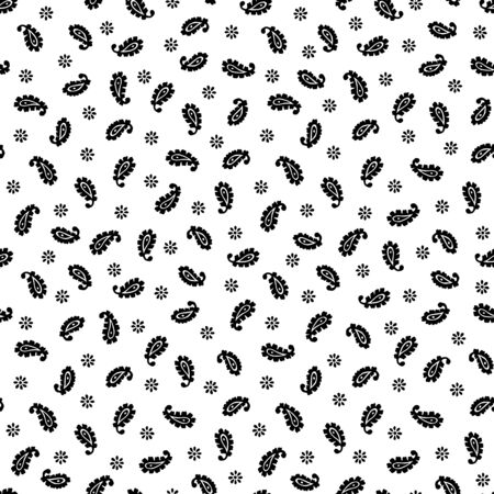 Beautiful vector paisley seamless patternのイラスト素材