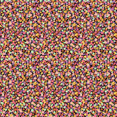 Seamless and liberty style cute floral pattern,のイラスト素材