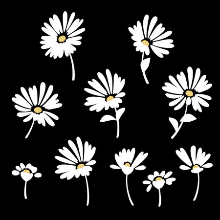 Abstract flower material ideal for textile design,のイラスト素材