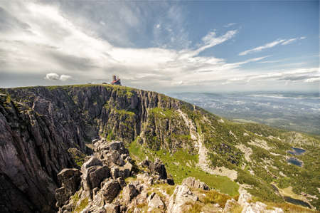Poland side of Krkonoseの写真素材
