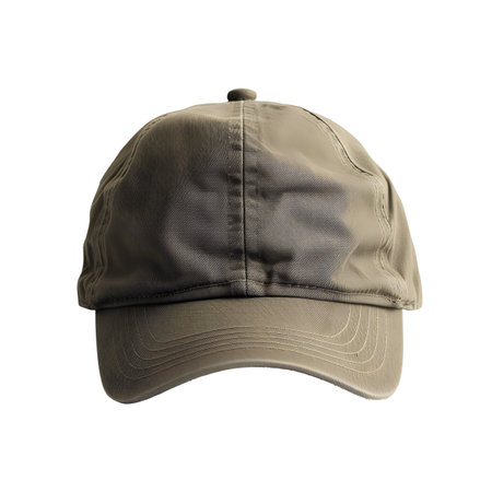 rustic cap isolated on white backgroundの素材