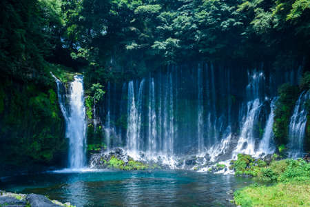 Shiraito Fallsの写真素材