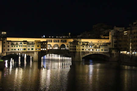Italy, Florence - January 06 2017: view of the Agape Arrighetti Villa at sunset light on January 06 2017 in Florence, Italy.のeditorial素材