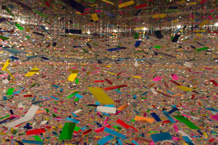 New Zealand, Wellington - January 10 2020: the view of multi-sensory kinetic installation, Te Papa Museum on January 10 2020 in Wellington, New Zealand.のeditorial素材