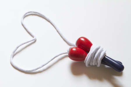 Skipping Rope With Heart Shape