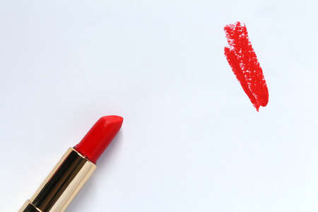 Red lipstic,Red lipstick Waterの写真素材