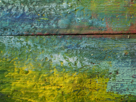 Painted woodの写真素材