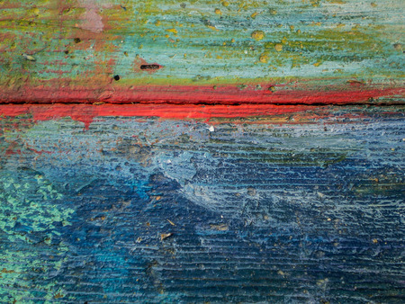 Painted woodの写真素材