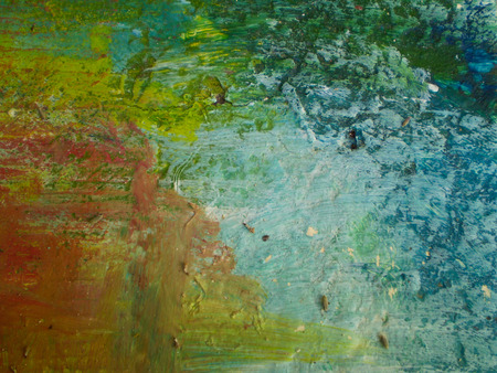 Layers of paintの写真素材