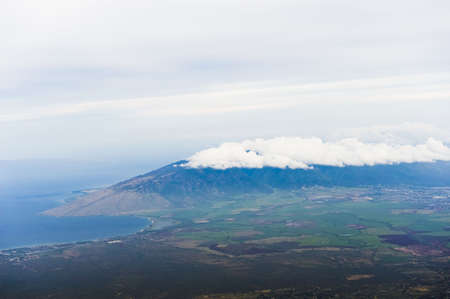The Wiew from Haleakala,10,000 above the sea levelの写真素材